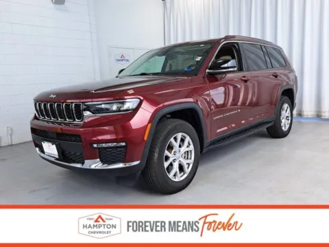 Red 2021 Jeep Grand Cherokee L Limited for sale in Hampton, VA