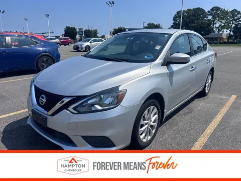 Silver 2019 Nissan Sentra SV for sale in Hampton, VA
