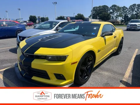 Yellow 2015 Chevrolet Camaro SS for sale in Hampton, VA