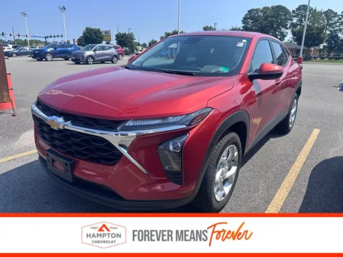 Orange 2024 Chevrolet Trax LS for sale in Hampton, VA