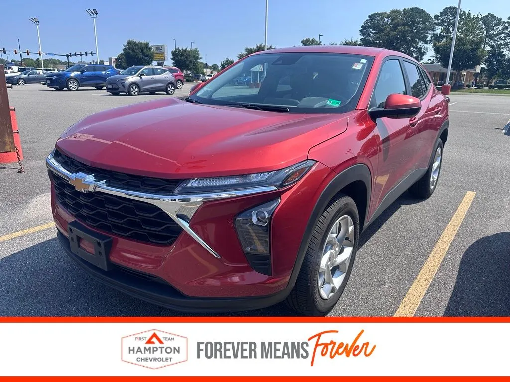 Orange 2024 Chevrolet Trax LS for sale in Hampton, VA