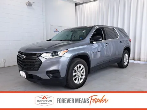 Gray 2020 Chevrolet Traverse LS for sale in Hampton, VA