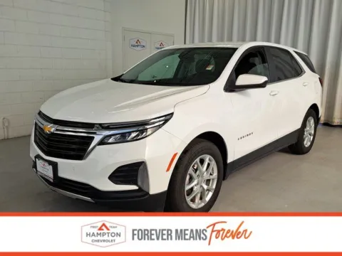 White 2024 Chevrolet Equinox LT for sale in Hampton, VA
