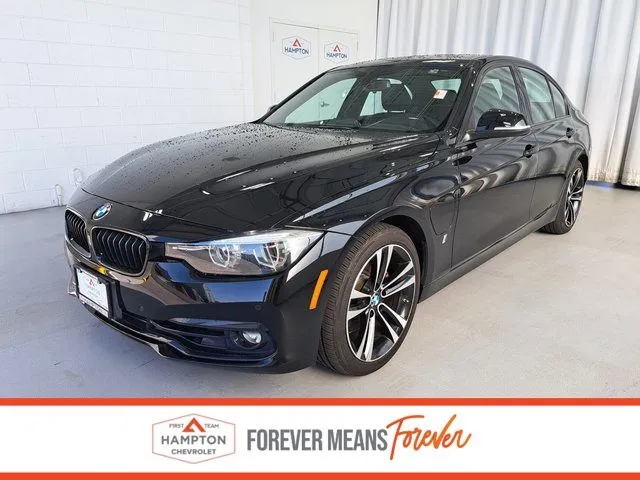 Black 2018 BMW 3 Series 330e iPerformance for sale in Hampton, VA