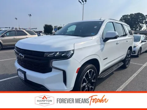 White 2024 Chevrolet Tahoe RST for sale in Hampton, VA