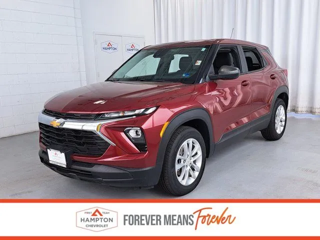 Red 2024 Chevrolet TrailBlazer LS for sale in Hampton, VA