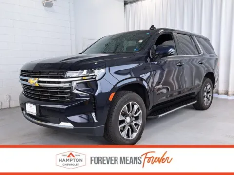 Blue 2022 Chevrolet Tahoe LT for sale in Hampton, VA