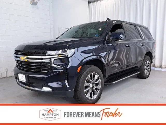 Blue 2022 Chevrolet Tahoe LT for sale in Hampton, VA