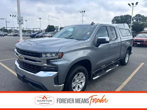 Gray 2019 Chevrolet Silverado 1500 LT for sale in Hampton, VA