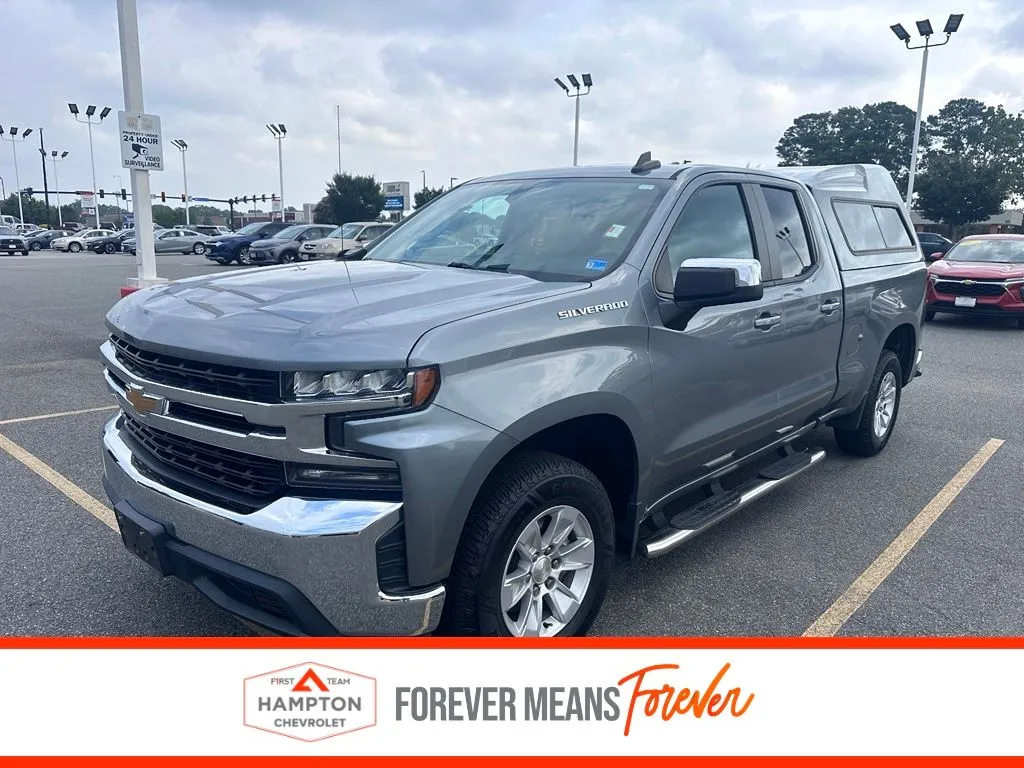 Gray 2019 Chevrolet Silverado 1500 LT for sale in Hampton, VA