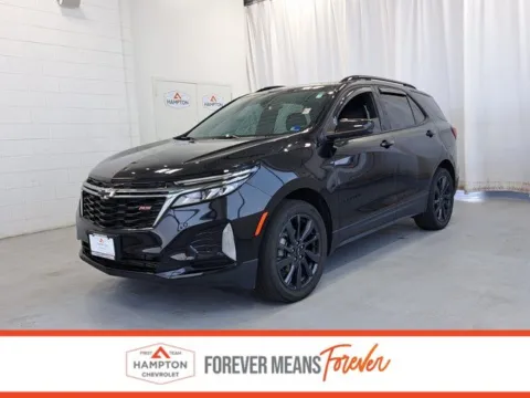 Black 2022 Chevrolet Equinox RS for sale in Hampton, VA