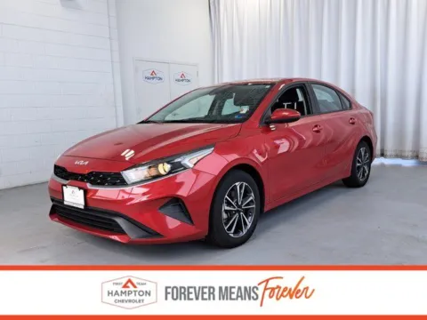 Red 2024 Kia Forte LXS for sale in Hampton, VA