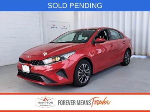 Red 2024 Kia Forte LXS for sale in Hampton, VA