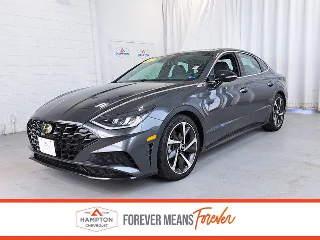 Gray 2023 Hyundai Sonata SEL Plus for sale in Hampton, VA
