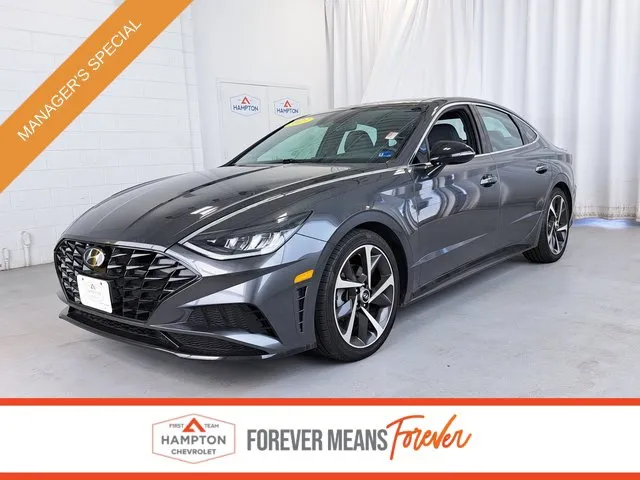 Gray 2023 Hyundai Sonata SEL Plus for sale in Hampton, VA