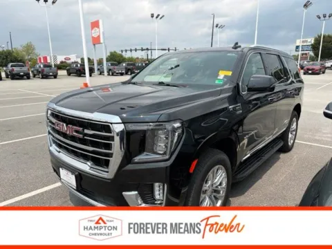 Black 2021 GMC Yukon SLT for sale in Hampton, VA
