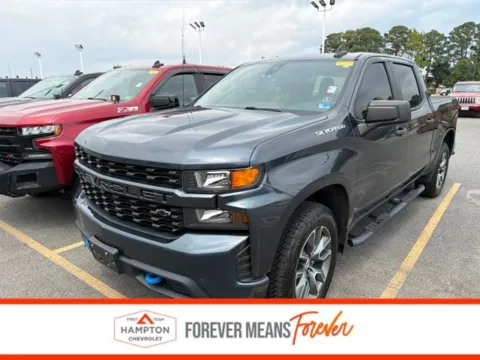 Gray 2022 Chevrolet Silverado 1500 LTD Custom for sale in Hampton, VA