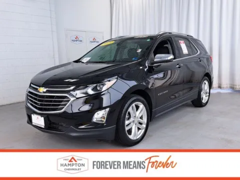 Black 2019 Chevrolet Equinox Premier for sale in Hampton, VA