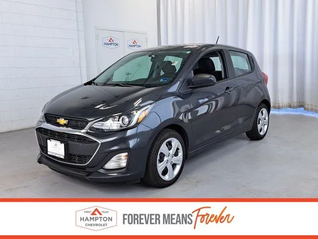 Gray 2022 Chevrolet Spark LS for sale in Hampton, VA