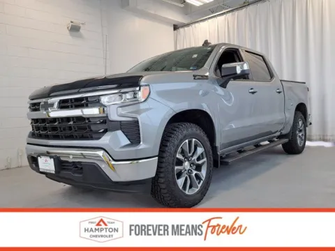 Gray 2025 Chevrolet Silverado 1500 LT for sale in Hampton, VA