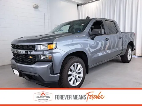 Gray 2022 Chevrolet Silverado 1500 LTD Custom for sale in Hampton, VA