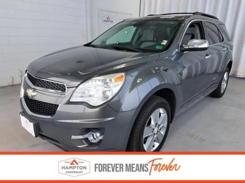 Green 2013 Chevrolet Equinox LT for sale in Hampton, VA