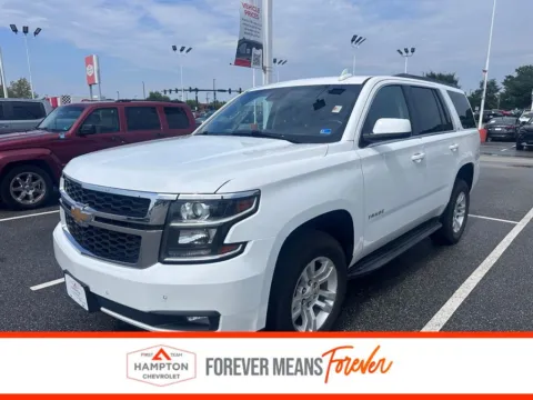 White 2020 Chevrolet Tahoe LT for sale in Hampton, VA