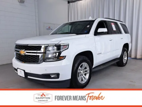 White 2020 Chevrolet Tahoe LT for sale in Hampton, VA