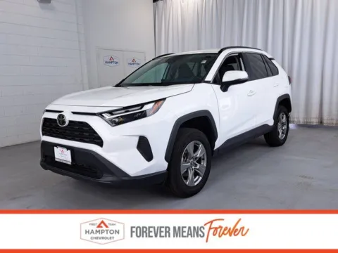 White 2024 Toyota RAV4 XLE for sale in Hampton, VA