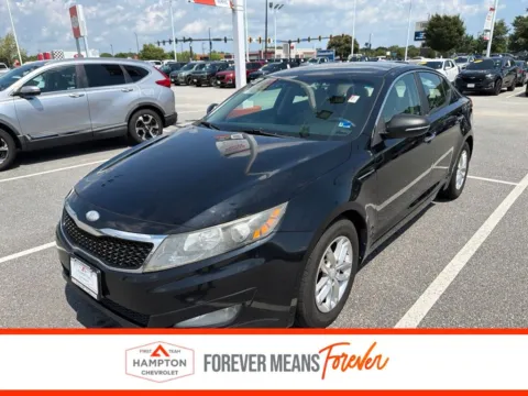 Black 2013 Kia Optima LX for sale in Hampton, VA