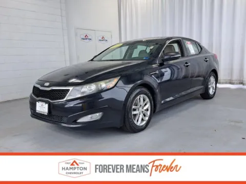 Black 2013 Kia Optima LX for sale in Hampton, VA