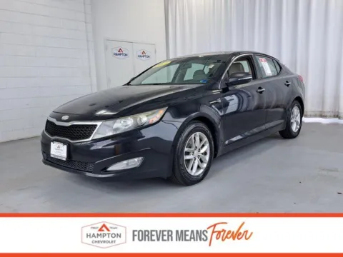Black 2013 Kia Optima LX for sale in Hampton, VA