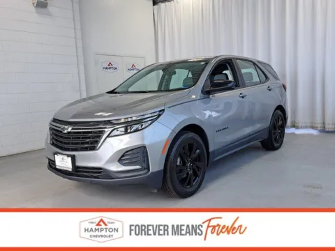 Gray 2024 Chevrolet Equinox LS for sale in Hampton, VA