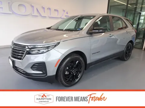 Gray 2024 Chevrolet Equinox LS for sale in Hampton, VA