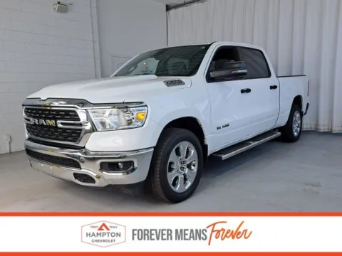 White 2023 Ram 1500 Big Horn/Lone Star for sale in Hampton, VA