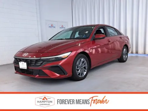 Red 2024 Hyundai Elantra SEL for sale in Hampton, VA
