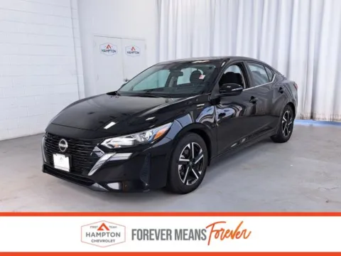 Black 2024 Nissan Sentra SV for sale in Hampton, VA