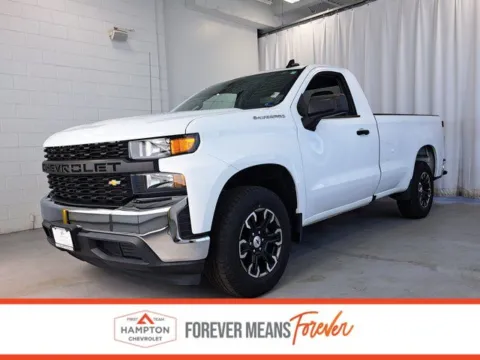 White 2021 Chevrolet Silverado 1500 WT for sale in Hampton, VA
