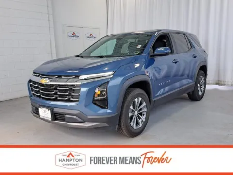 Blue 2025 Chevrolet Equinox LT for sale in Hampton, VA
