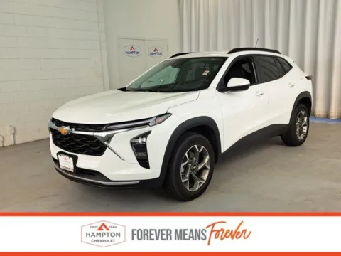 White 2025 Chevrolet Trax LT for sale in Hampton, VA