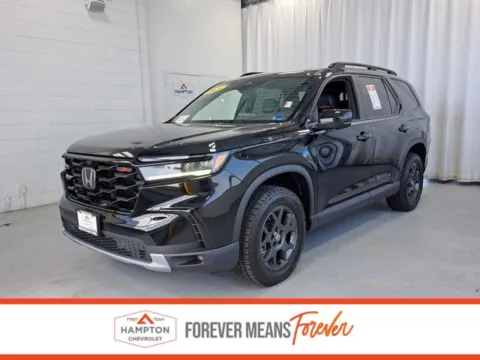 Black 2025 Honda Pilot TrailSport for sale in Hampton, VA