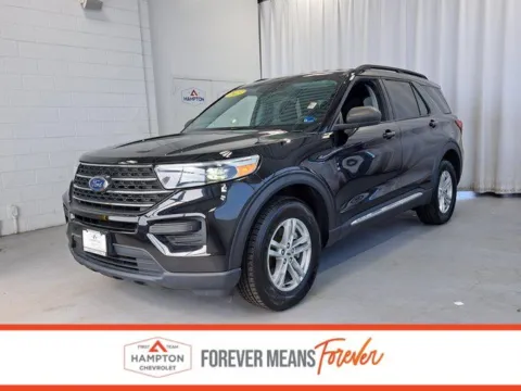 Black 2023 Ford Explorer XLT for sale in Hampton, VA