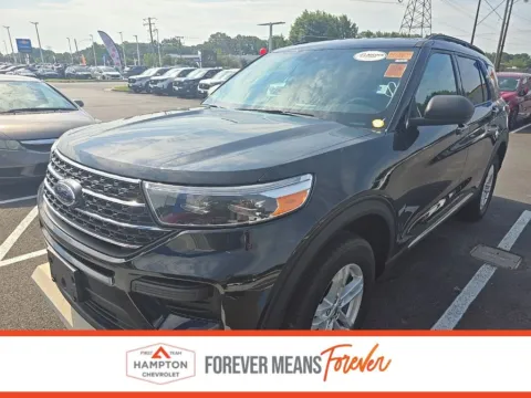 Black 2023 Ford Explorer XLT for sale in Hampton, VA