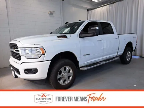 White 2024 Ram 2500 Big Horn for sale in Hampton, VA