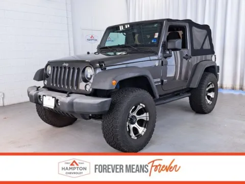 Gray 2014 Jeep Wrangler Sport for sale in Hampton, VA