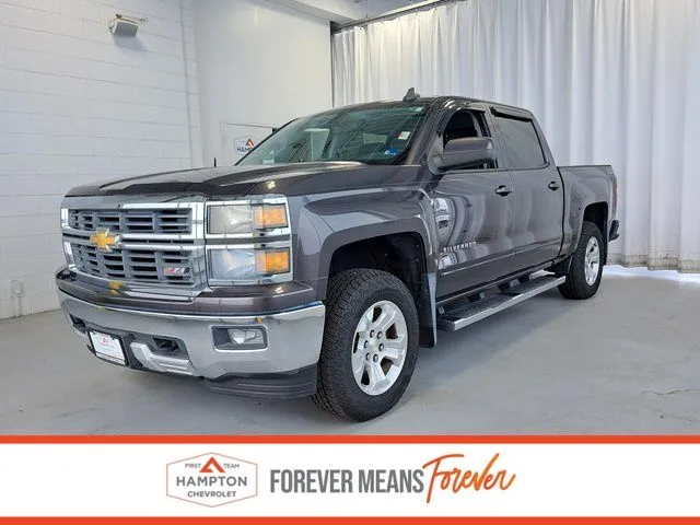 Gray 2015 Chevrolet Silverado 1500 LT for sale in Hampton, VA