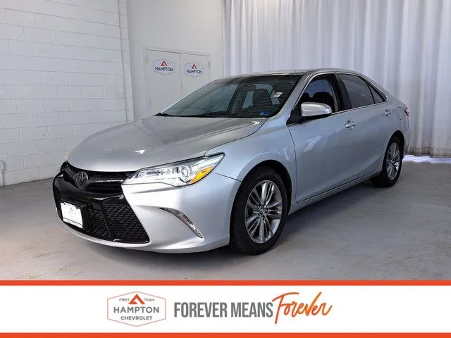 Silver 2015 Toyota Camry SE for sale in Hampton, VA