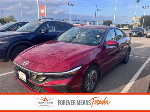 Red 2024 Hyundai Elantra SEL for sale in Hampton, VA