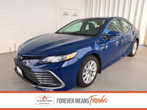 Blue 2024 Toyota Camry LE for sale in Hampton, VA