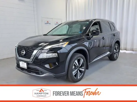Black 2023 Nissan Rogue SL for sale in Hampton, VA